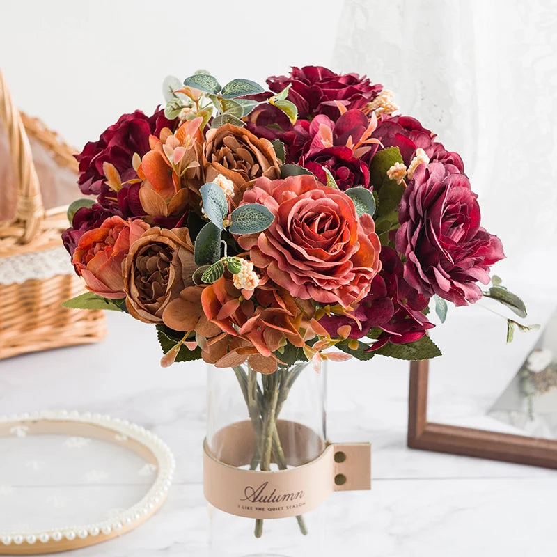 Timeless Silk Rose Bouquet