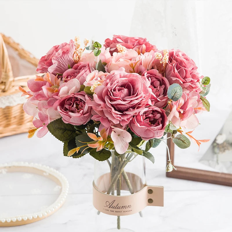 Timeless Silk Rose Bouquet