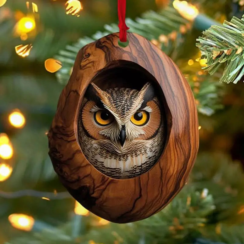 Cute Wildlife Christmas Ornaments
