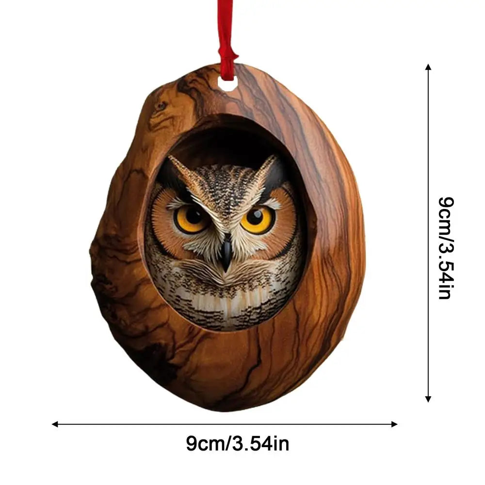 Cute Wildlife Christmas Ornaments