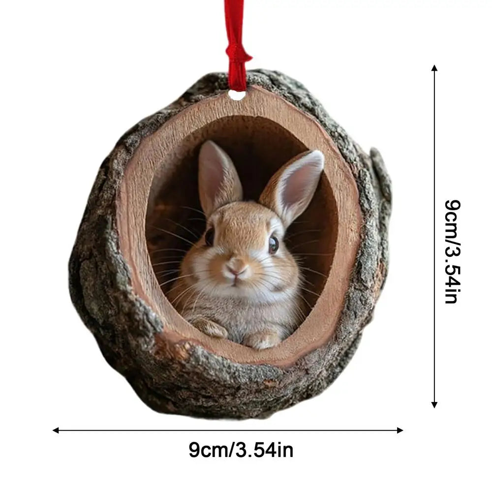 Cute Wildlife Christmas Ornaments