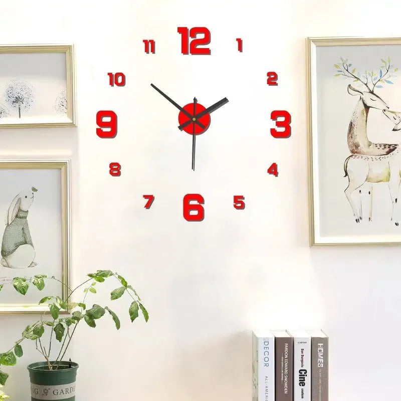 DIY Glow Wall Clock