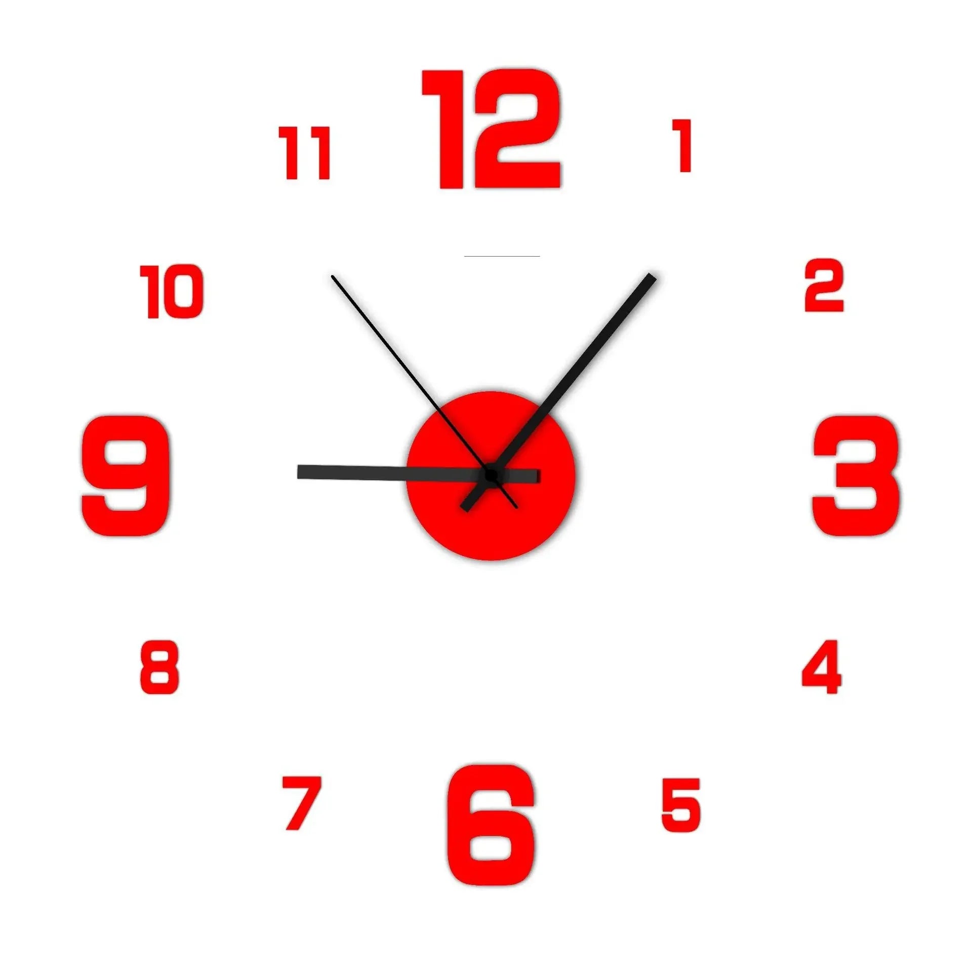 DIY Glow Wall Clock