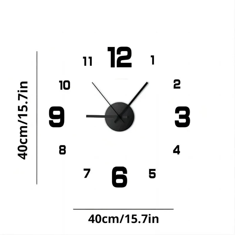DIY Glow Wall Clock