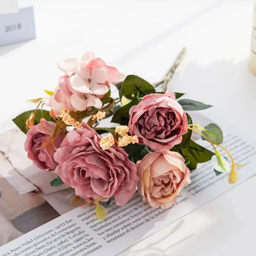 Timeless Silk Rose Bouquet