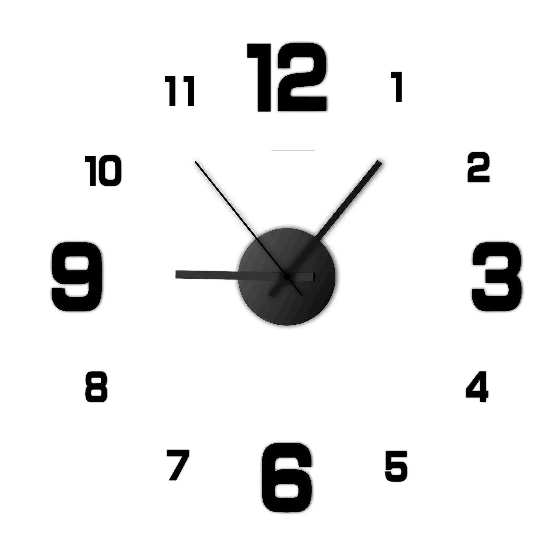 DIY Glow Wall Clock