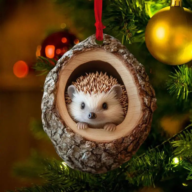 Cute Wildlife Christmas Ornaments