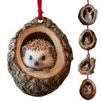 Cute Wildlife Christmas Ornaments