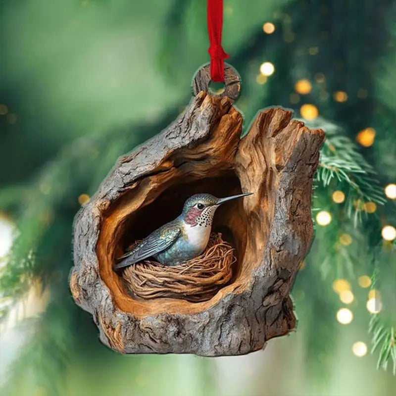 Cute Wildlife Christmas Ornaments