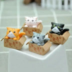 Mini Garden Cat Figurines