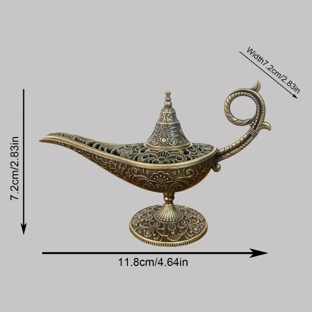 Antique Aladdin Incense Burner