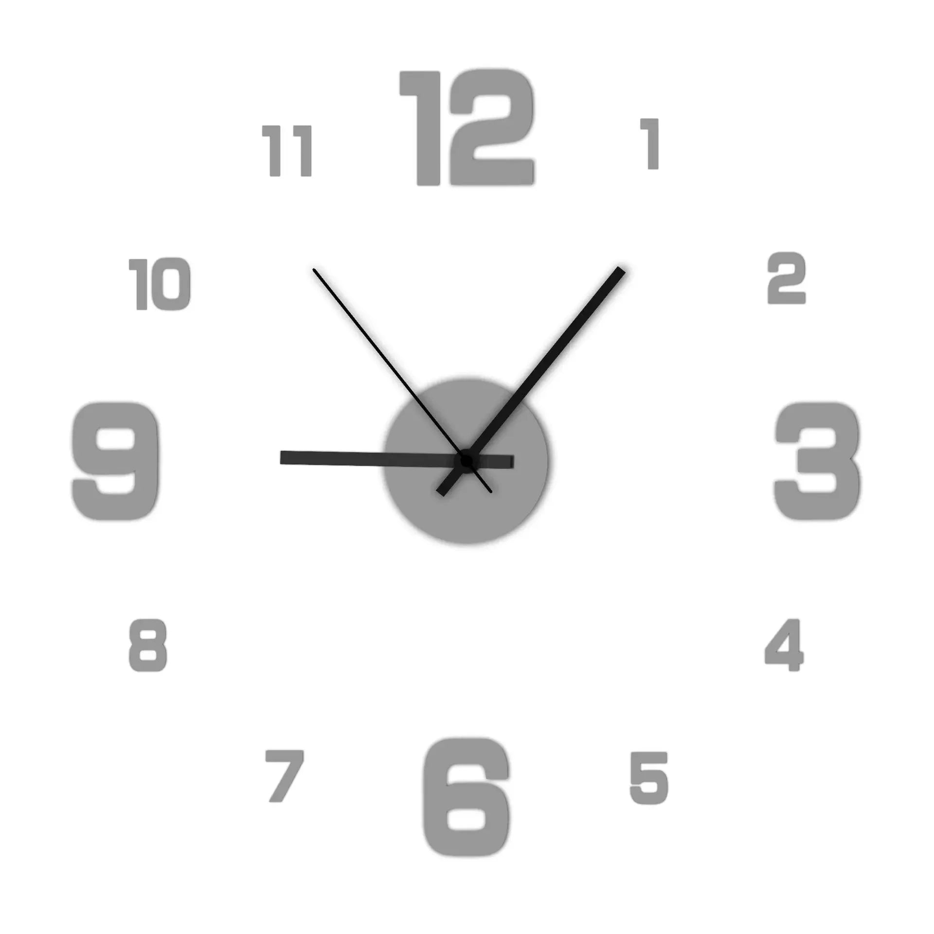 DIY Glow Wall Clock