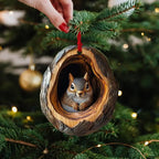 Cute Wildlife Christmas Ornaments