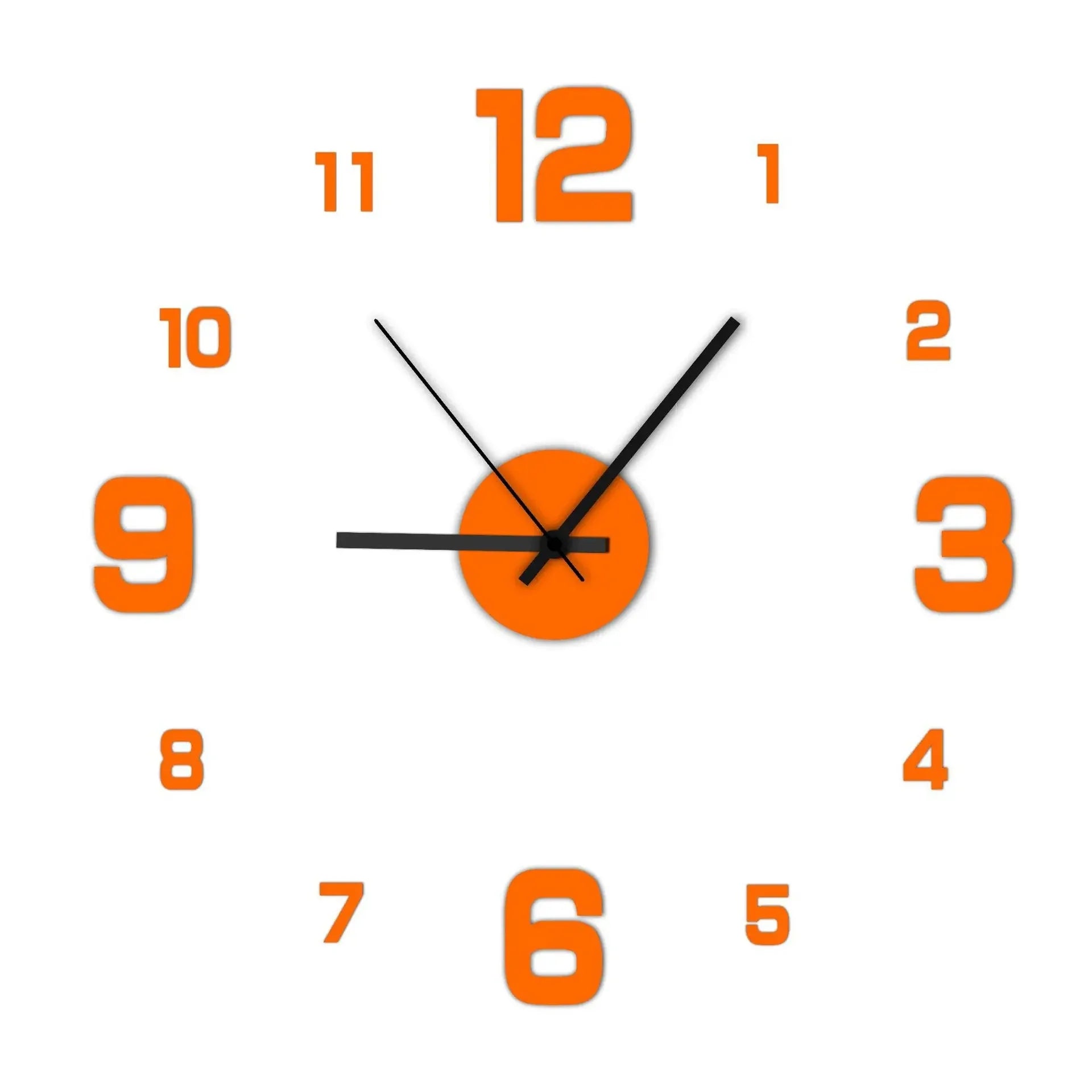 DIY Glow Wall Clock